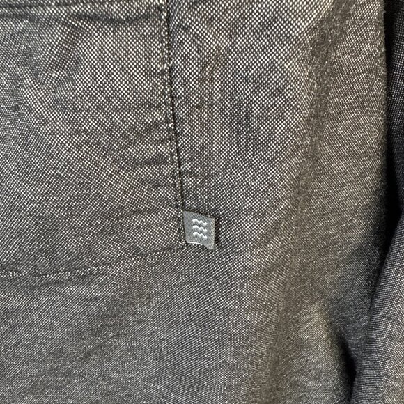 Free Fly Shirt Mens L Gray Button Down Performance Bamboo Long Sleeve Gorp Dad - Picture 2 of 8